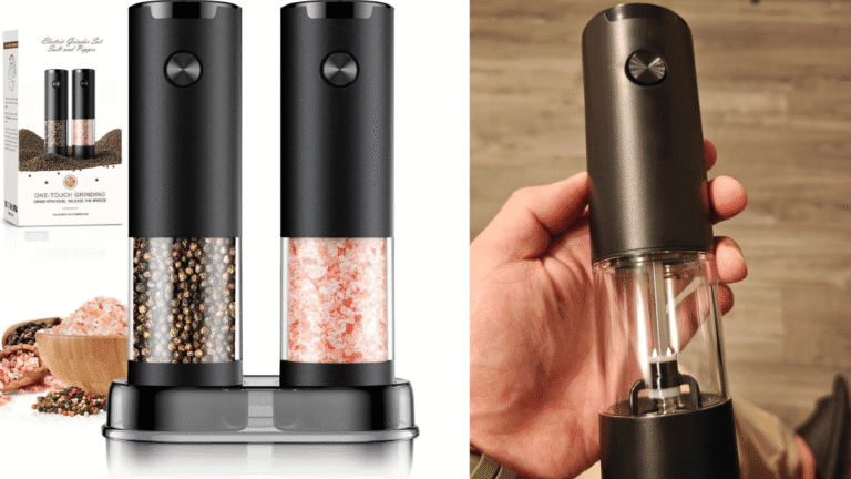 The Ultimate Buying Guide for Electric Salt and Pepper Grinder Sets 