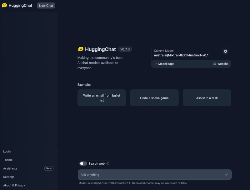 HuggingChat AI Review: A Free Open-Source Alternative to ChatGPT
