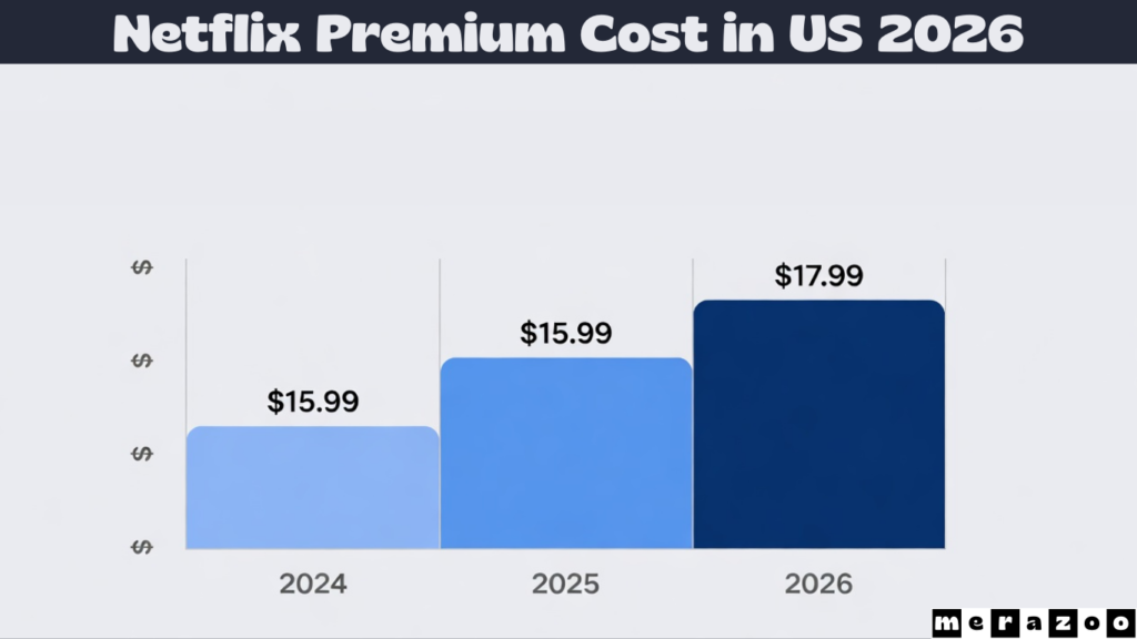 Netflix Premium Cost in US 2026 – $24.99/Month (Updated)